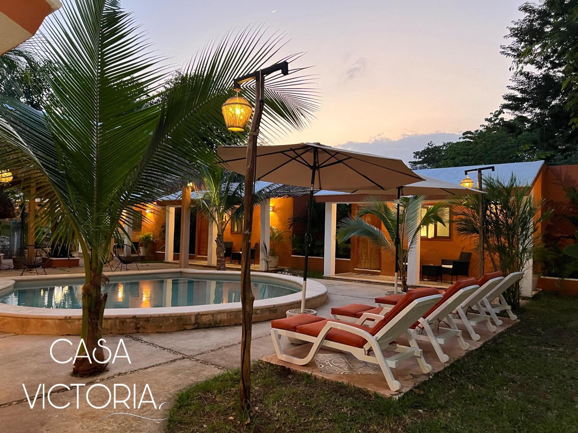 Apartamento Casa Victoria Chichén-Itzá Exterior foto
